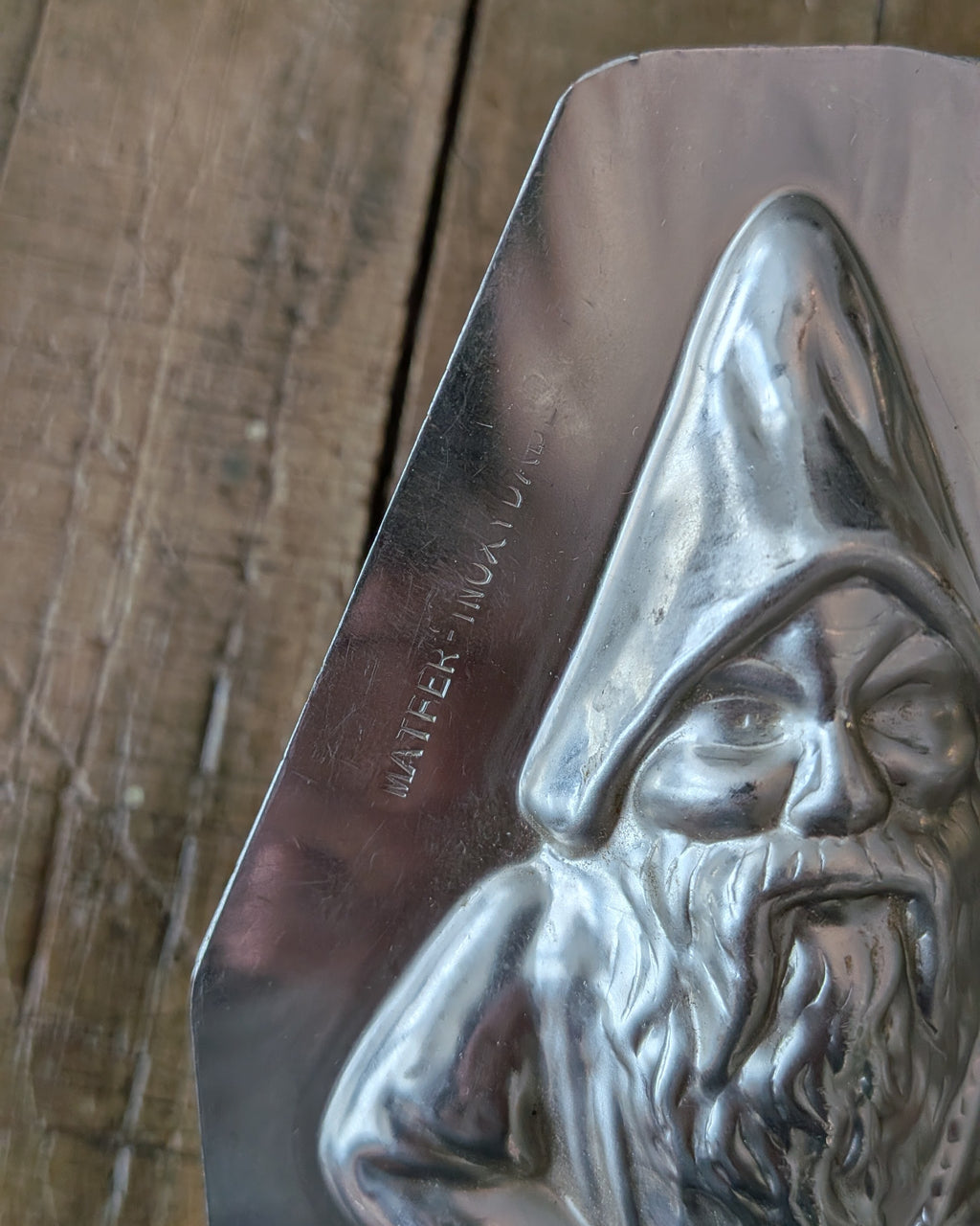 Matfer France Pere Noel Metal Chocolate Mold