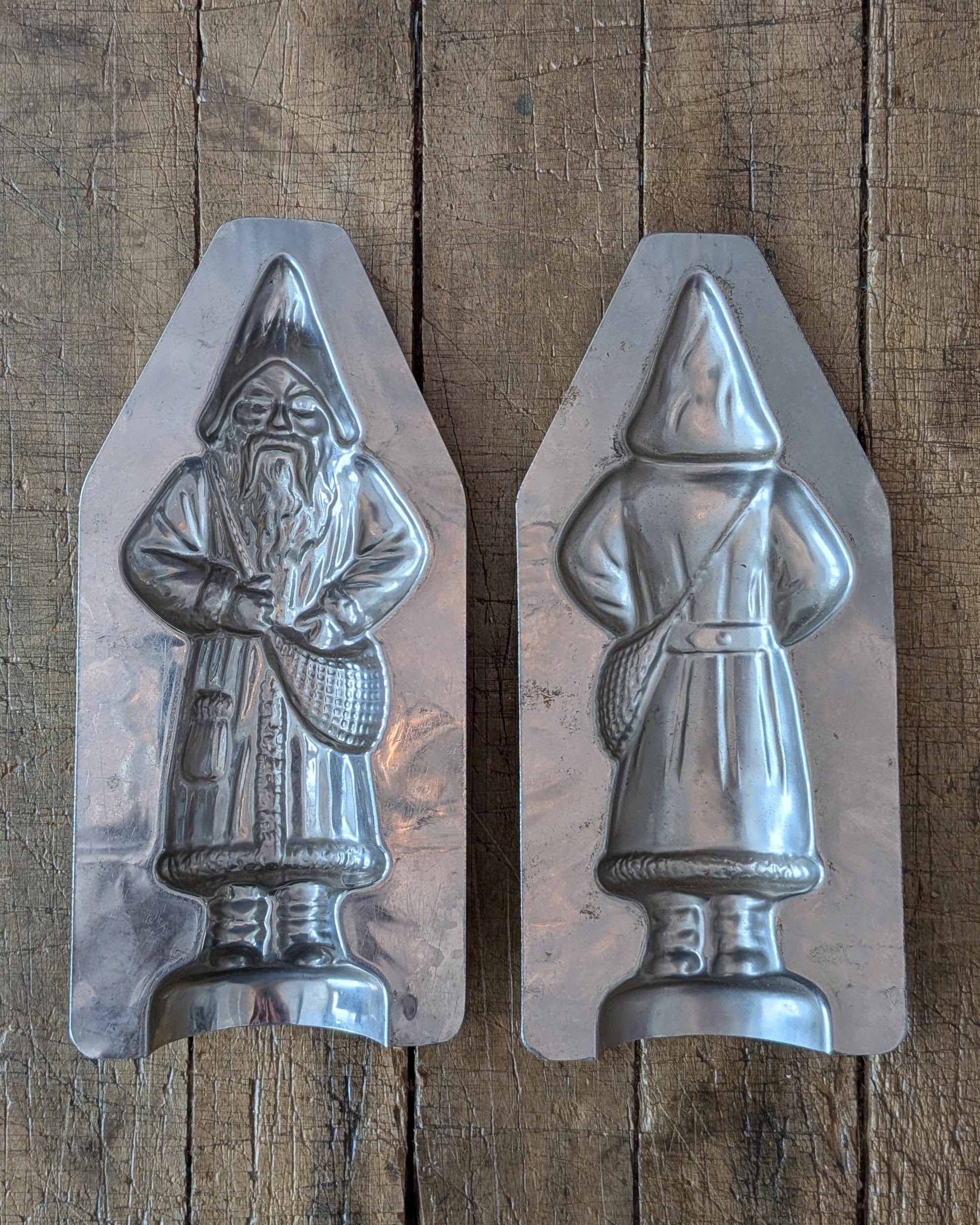 Matfer France Pere Noel Metal Chocolate Mold