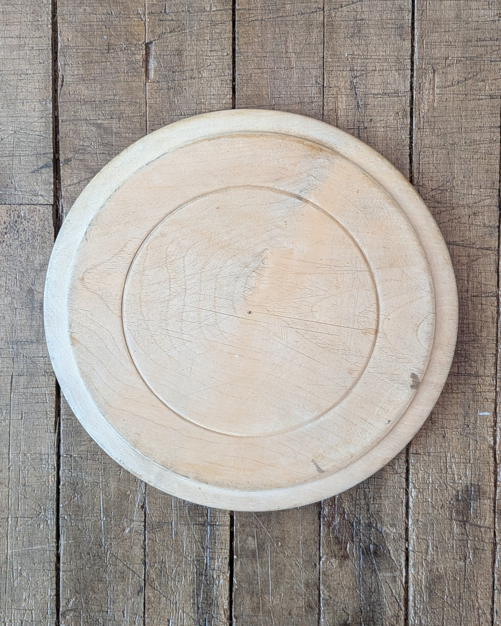Antique Hand-Carved Breadboard "Bread"