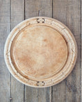 Antique Carved Treen Breadboard Floral Border