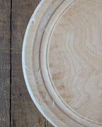 Antique Carved Wooden Breadboard "Bread"