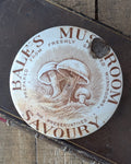Bale's Mushroom Savoury Lidded Advertising Pot