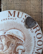 Bale's Mushroom Savoury Lidded Advertising Pot
