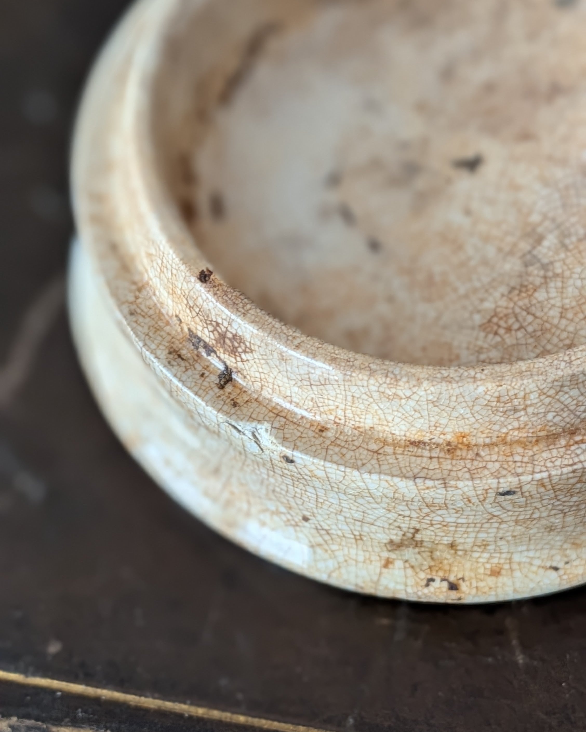 Boot's Cash Chemists Sheffield, Nottingham, & Lincoln Cold Cream Lidded Pot
