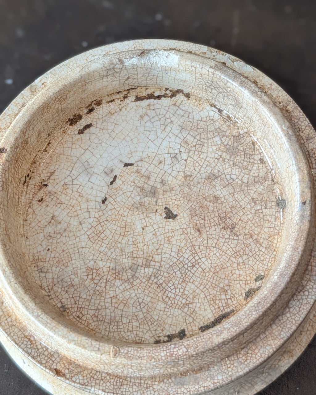 Boot's Cash Chemists Sheffield, Nottingham, & Lincoln Cold Cream Lidded Pot