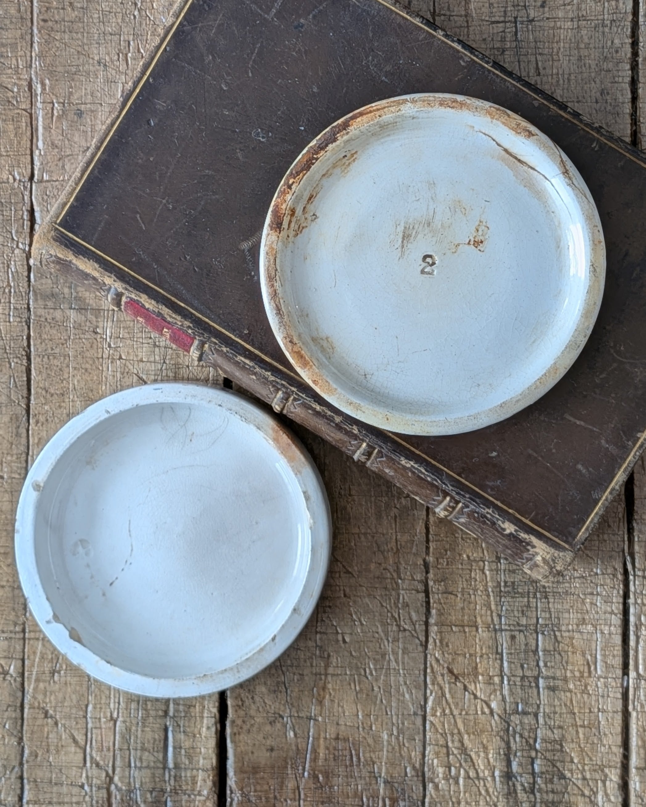 Burgess's Anchovy Paste Lidded Advertising Pot