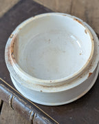 Burgess's Anchovy Paste Lidded Advertising Pot