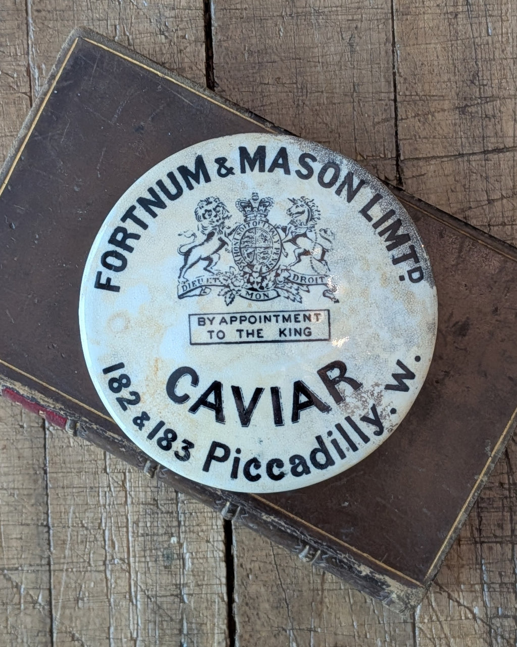 Fortnum & Mason Caviar Lidded Pot