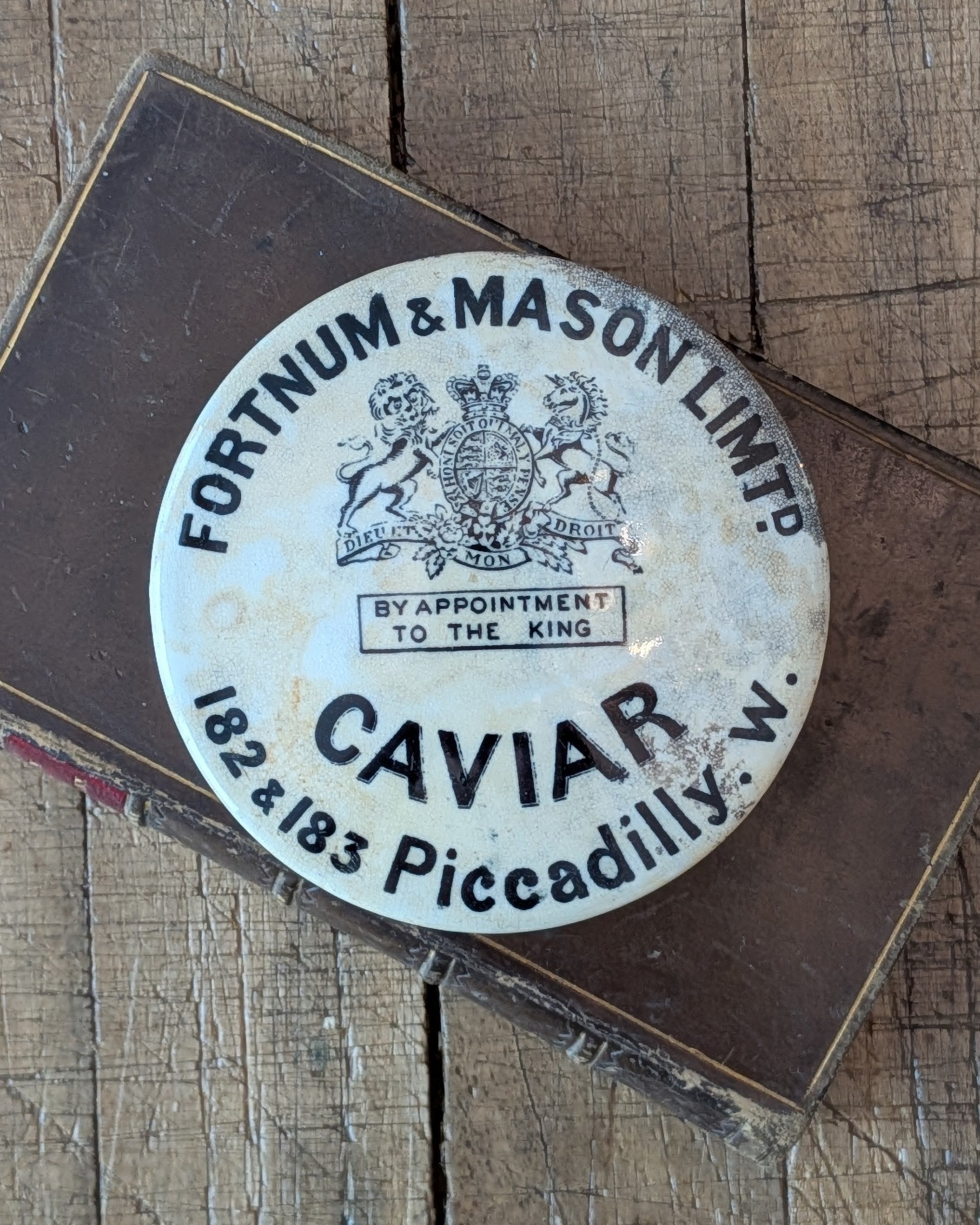 Fortnum & Mason Caviar Lidded Pot
