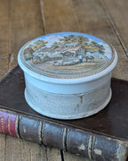 Prattware Lidded Pot-The Residence of Anne Hathway, Shakespeare's Wife
