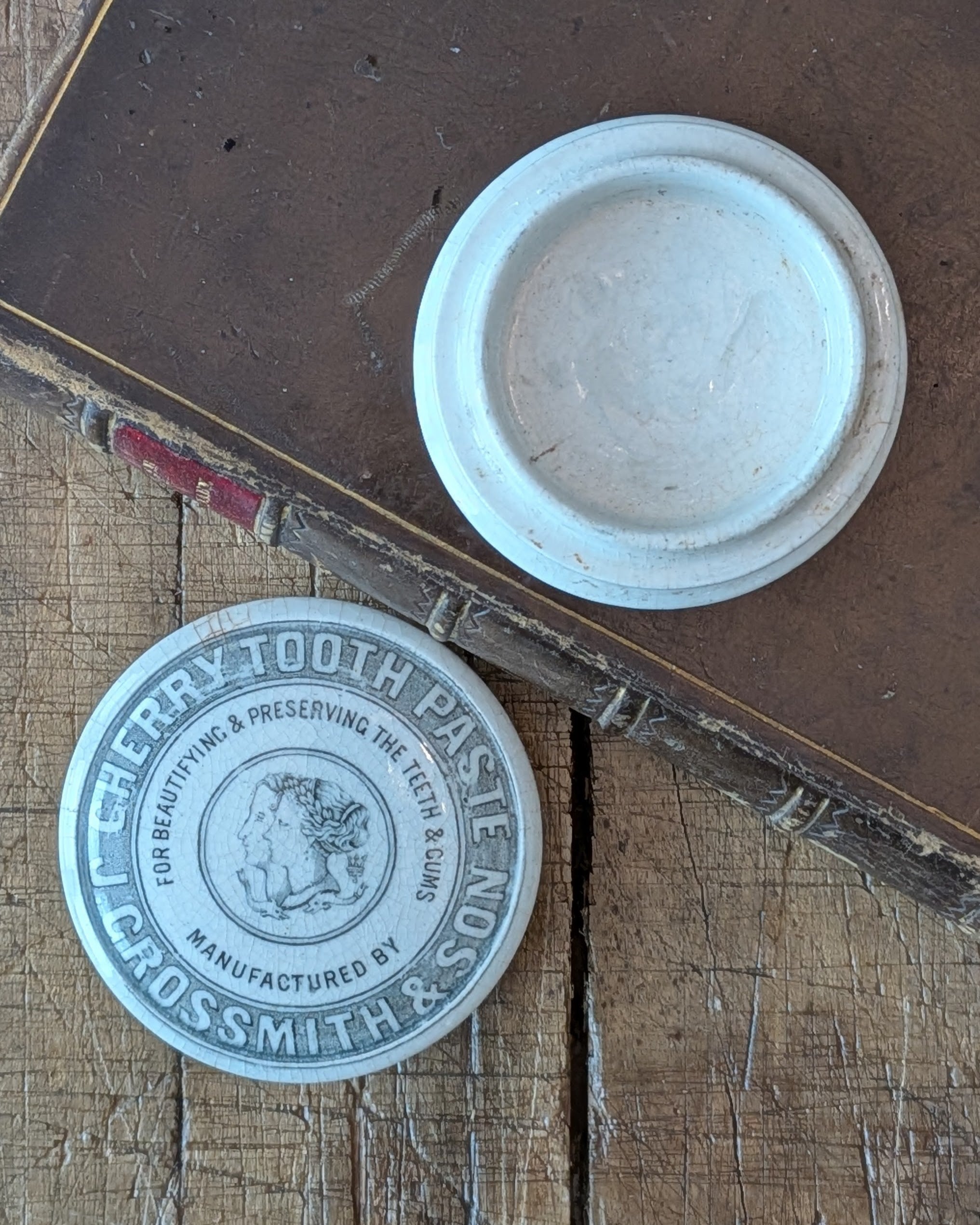 J. Grossmith & Son Cherry Tooth Paste Pot