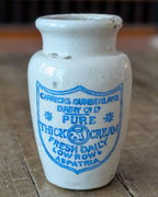 Carrick's Cumberland Dairy Cream Pot