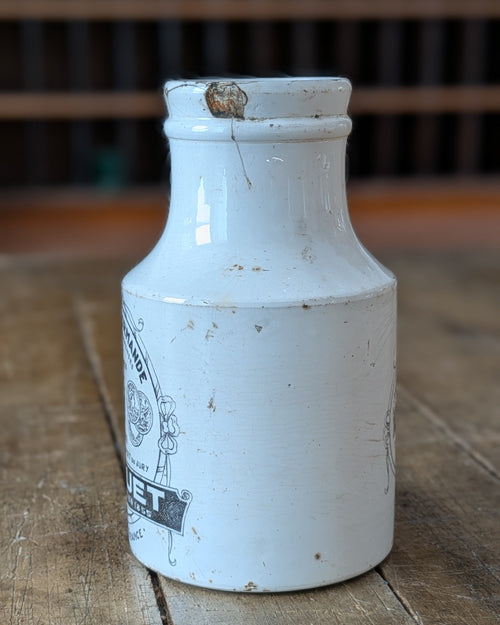 "Bocquet" Mustard Advertising Pot