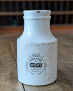 "Bocquet" Mustard Advertising Pot