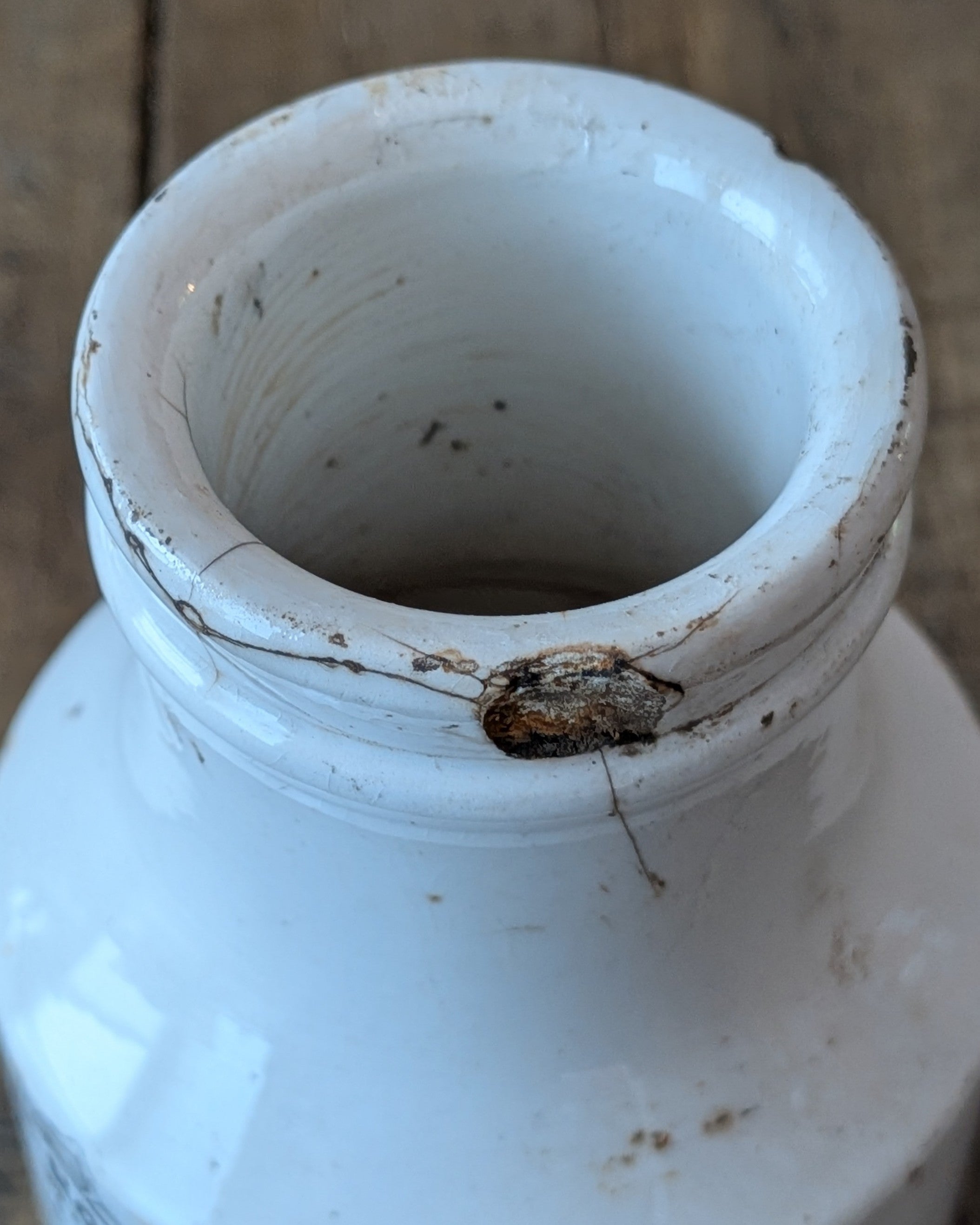 "Bocquet" Mustard Advertising Pot