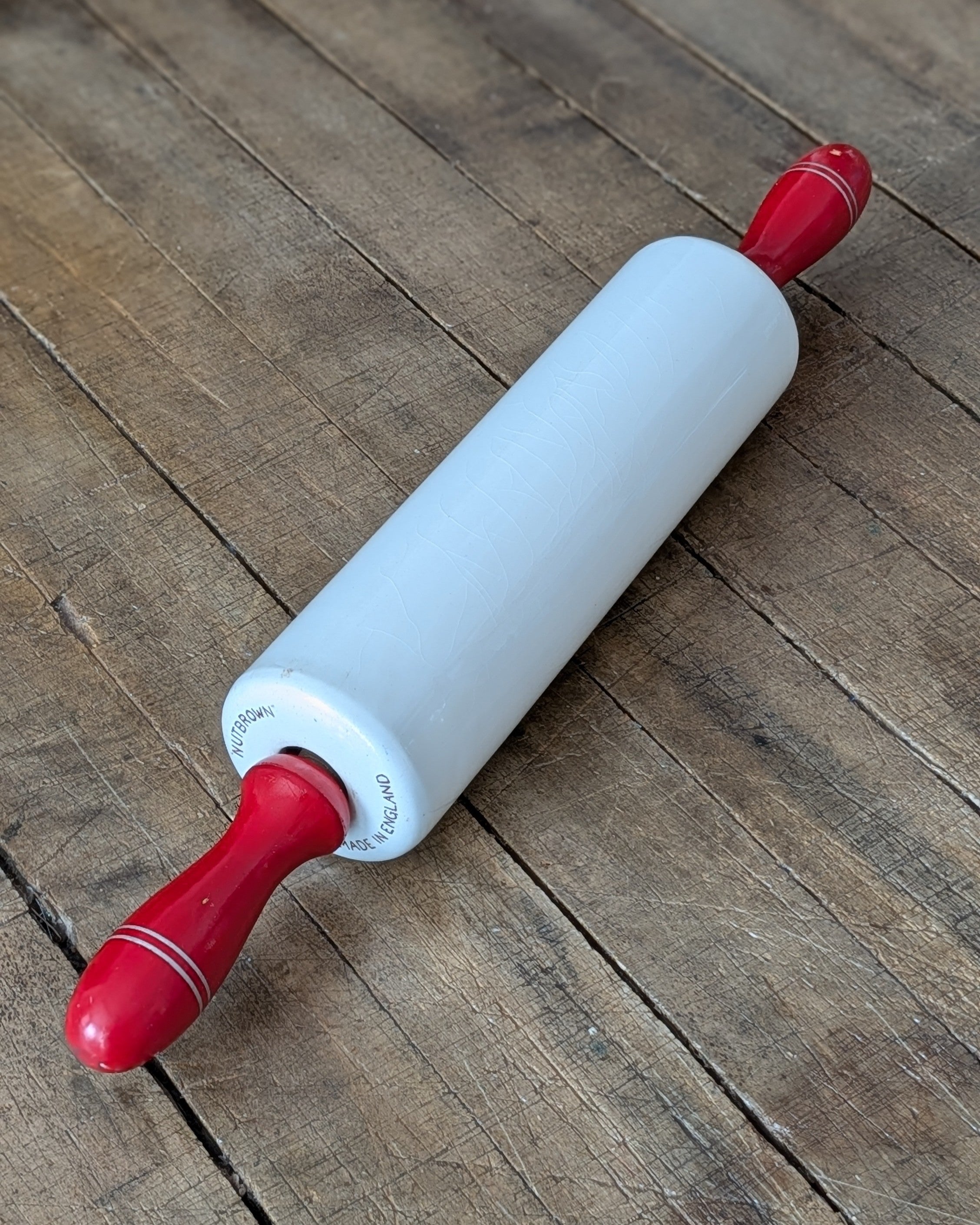Nutbrown Ironstone Rolling Pin