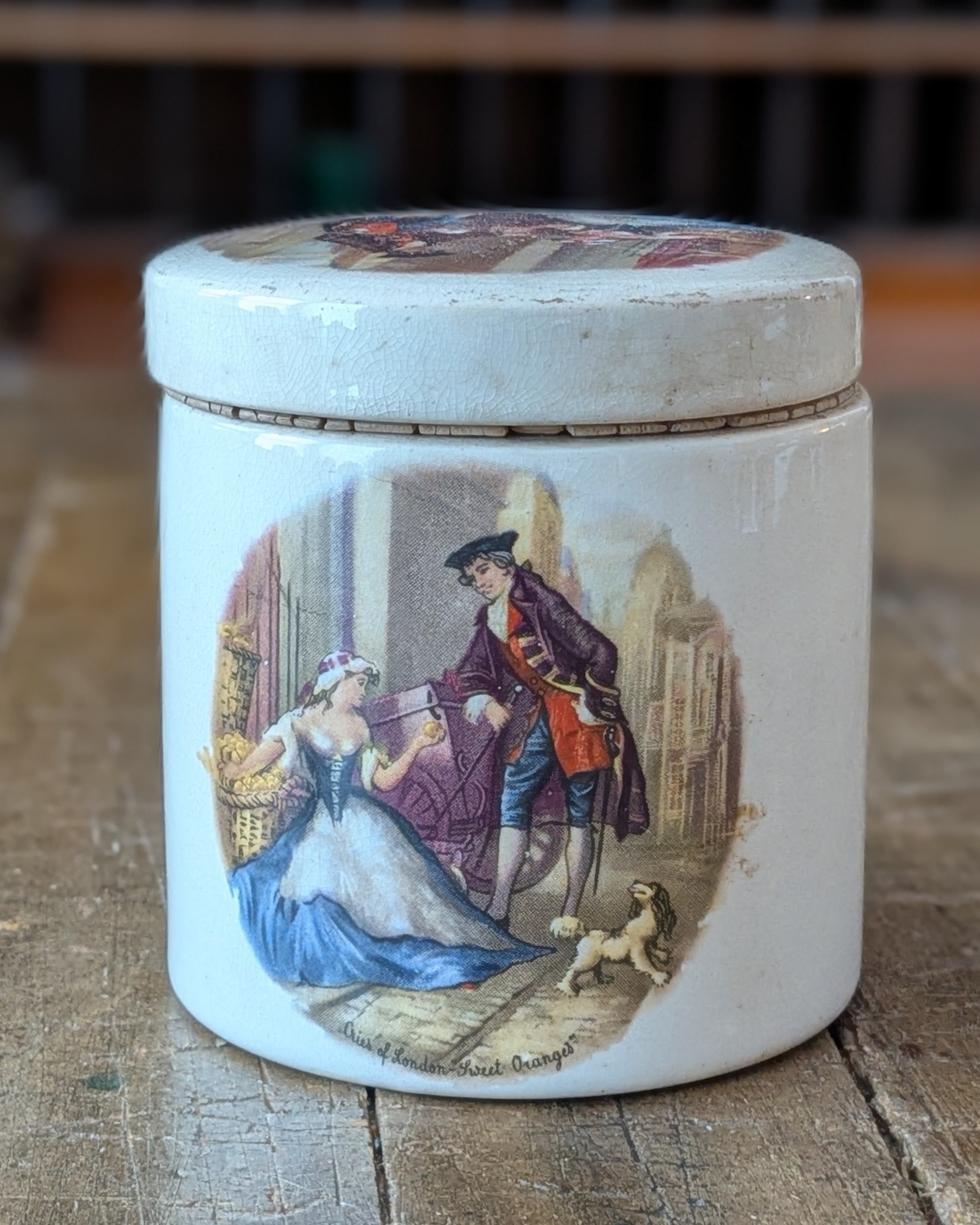 Sandland Ware Lidded Jar for Frank Cooper Ltd.
