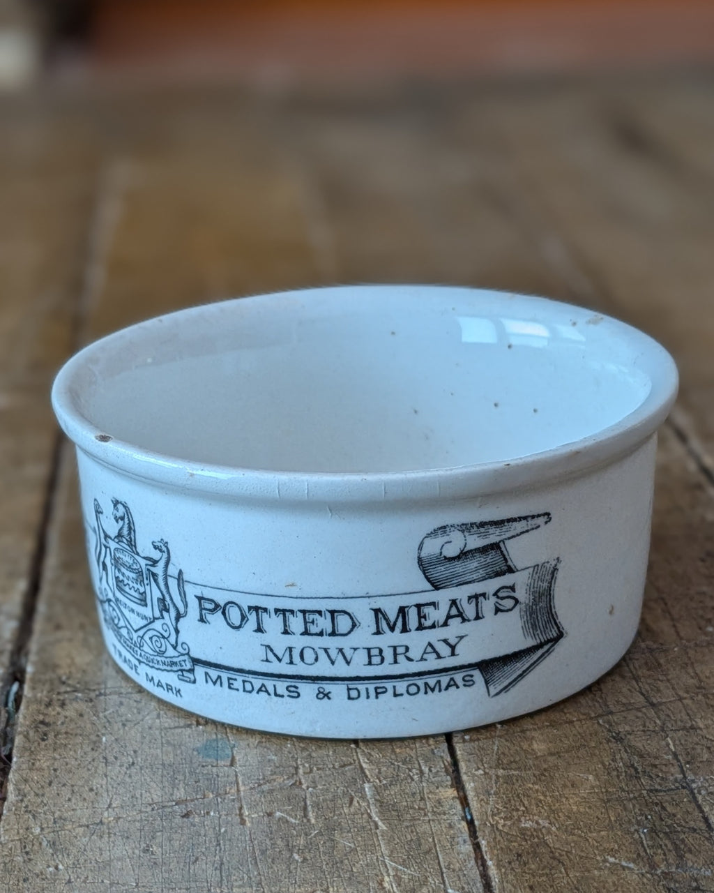 Tebbutt & Co. Potted Meats Pot