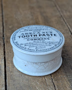 Areca Nut Toothpaste Lidded Pot