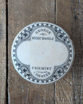 George W Shrubsole Ironstone Lidded Chemist Pot