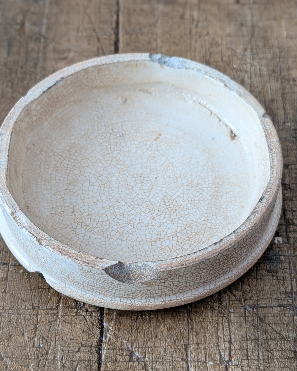 George W Shrubsole Ironstone Lidded Chemist Pot