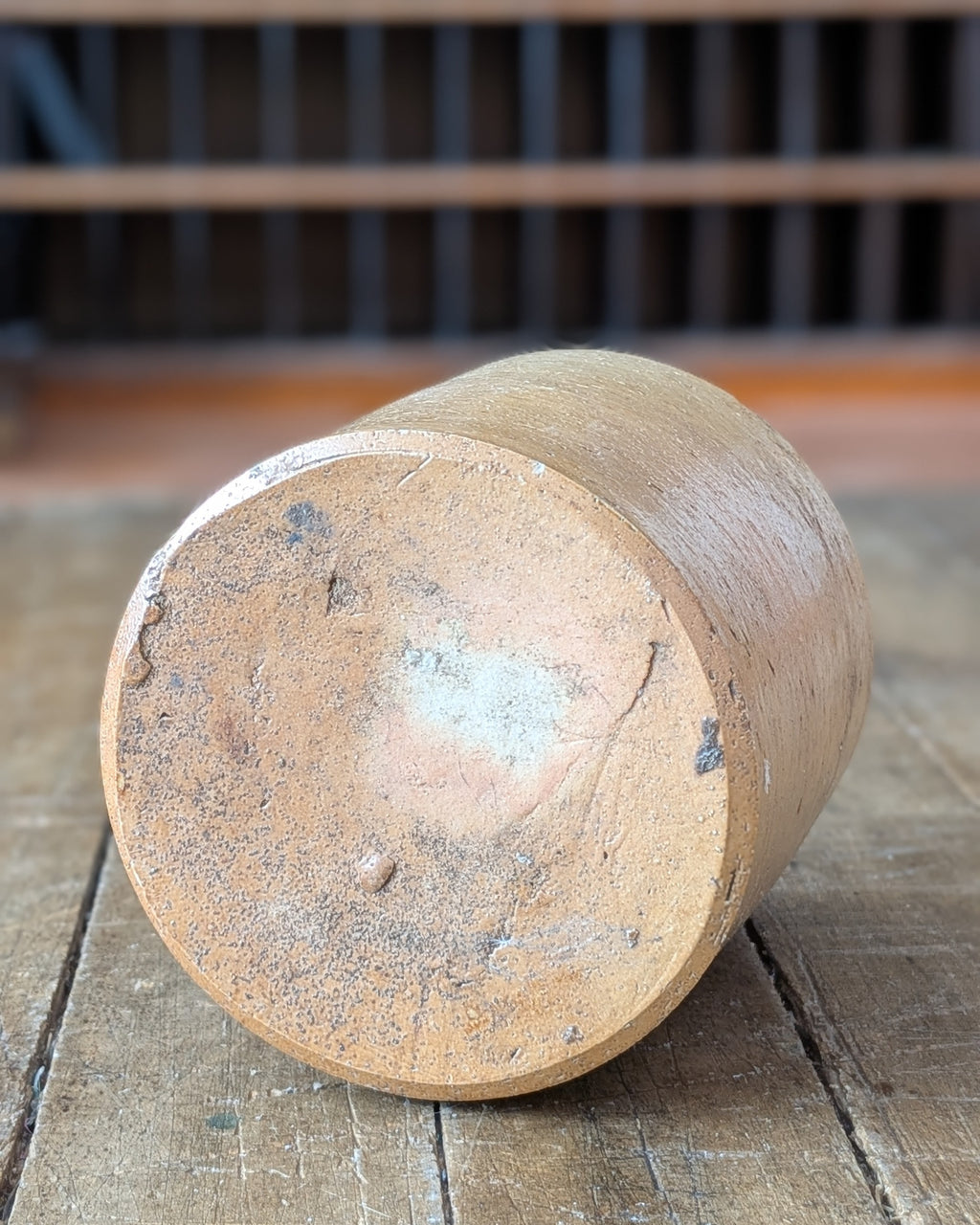 English Stoneware Food Storage Jar