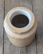 English Stoneware Food Storage Jar