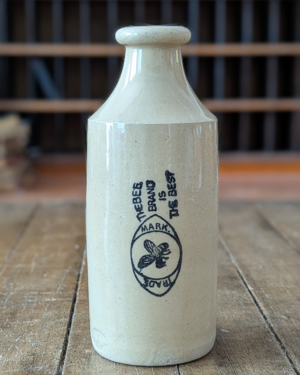Bee Brand Stoneware Bottle