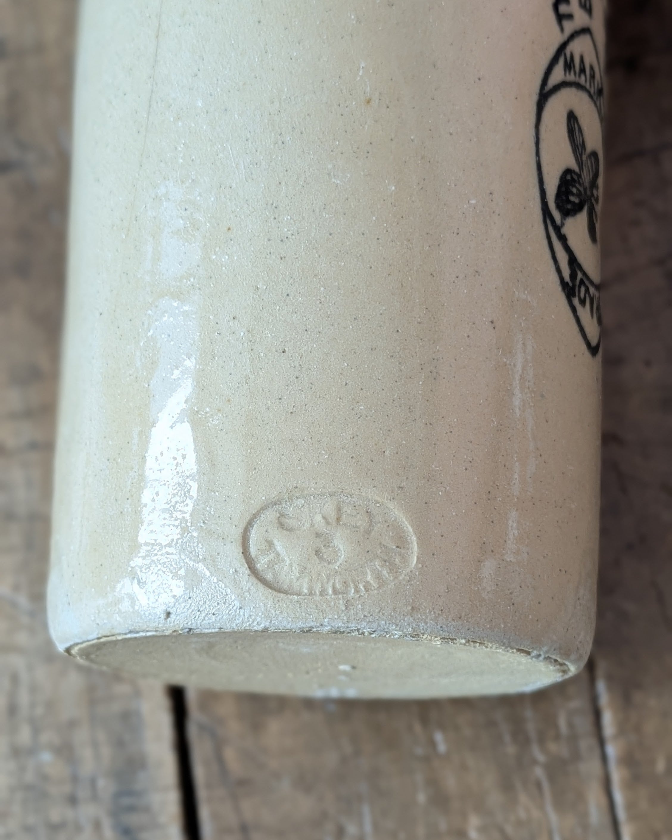 Bee Brand Stoneware Bottle
