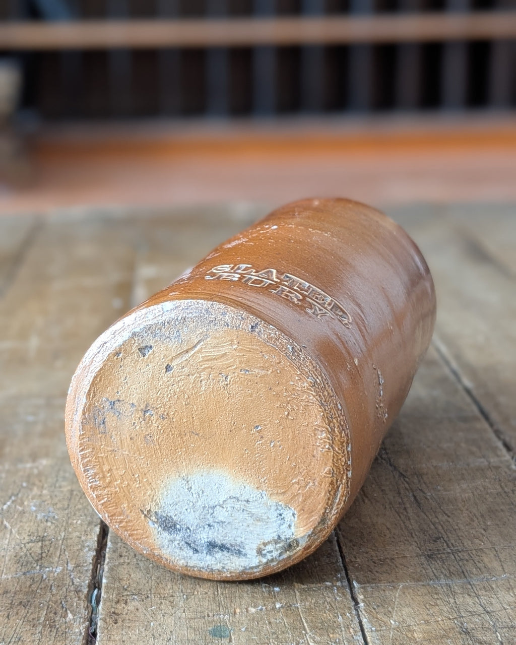 Antique Slaterbury Stoneware Ginger Beer Bottle