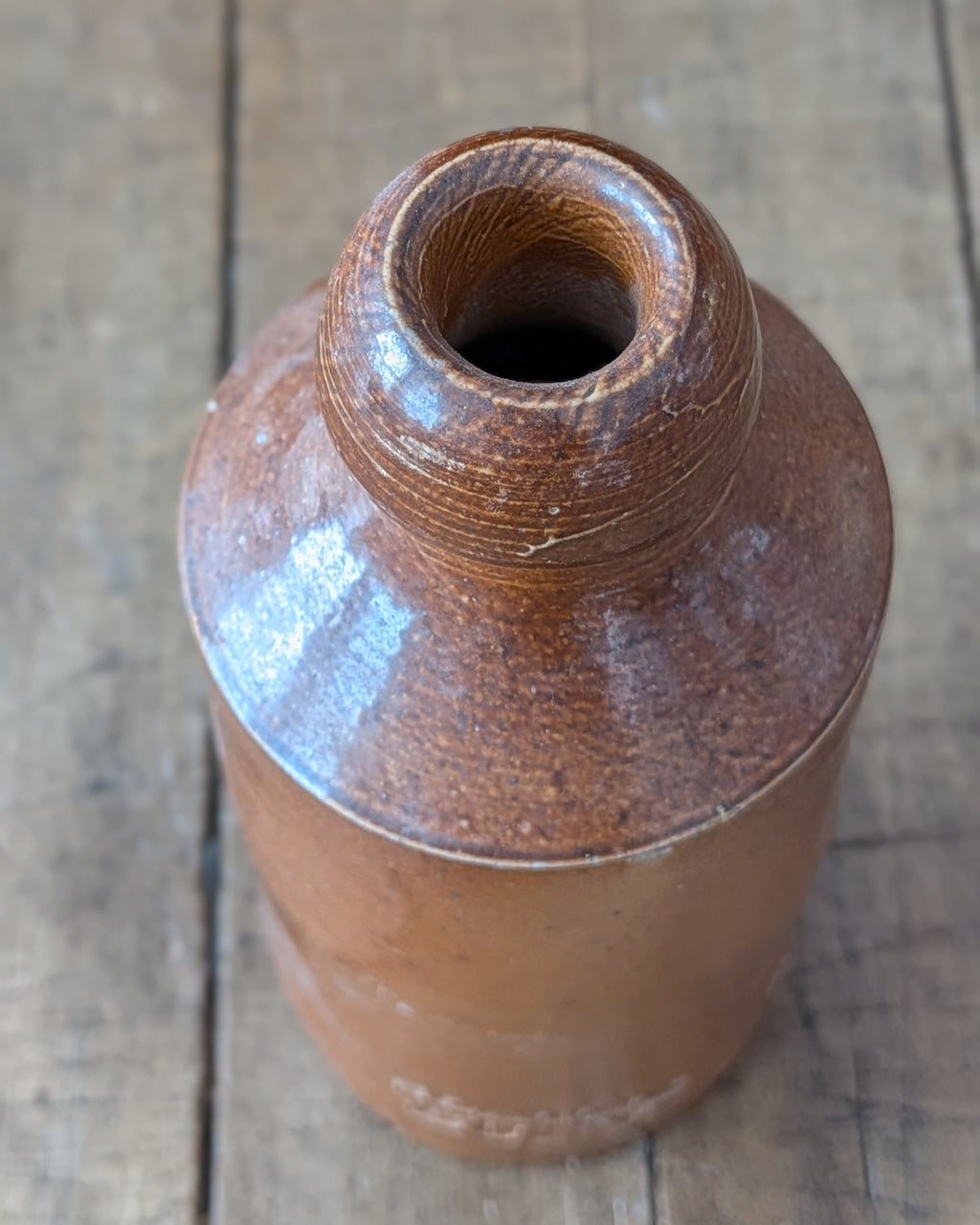 Antique Slaterbury Stoneware Ginger Beer Bottle