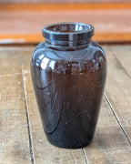 Vintage Glass Virol Pot