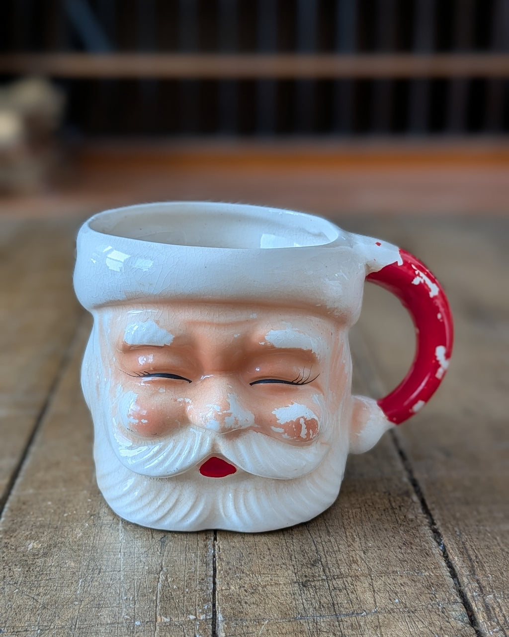 Vintage Santa Mug c1950-1960