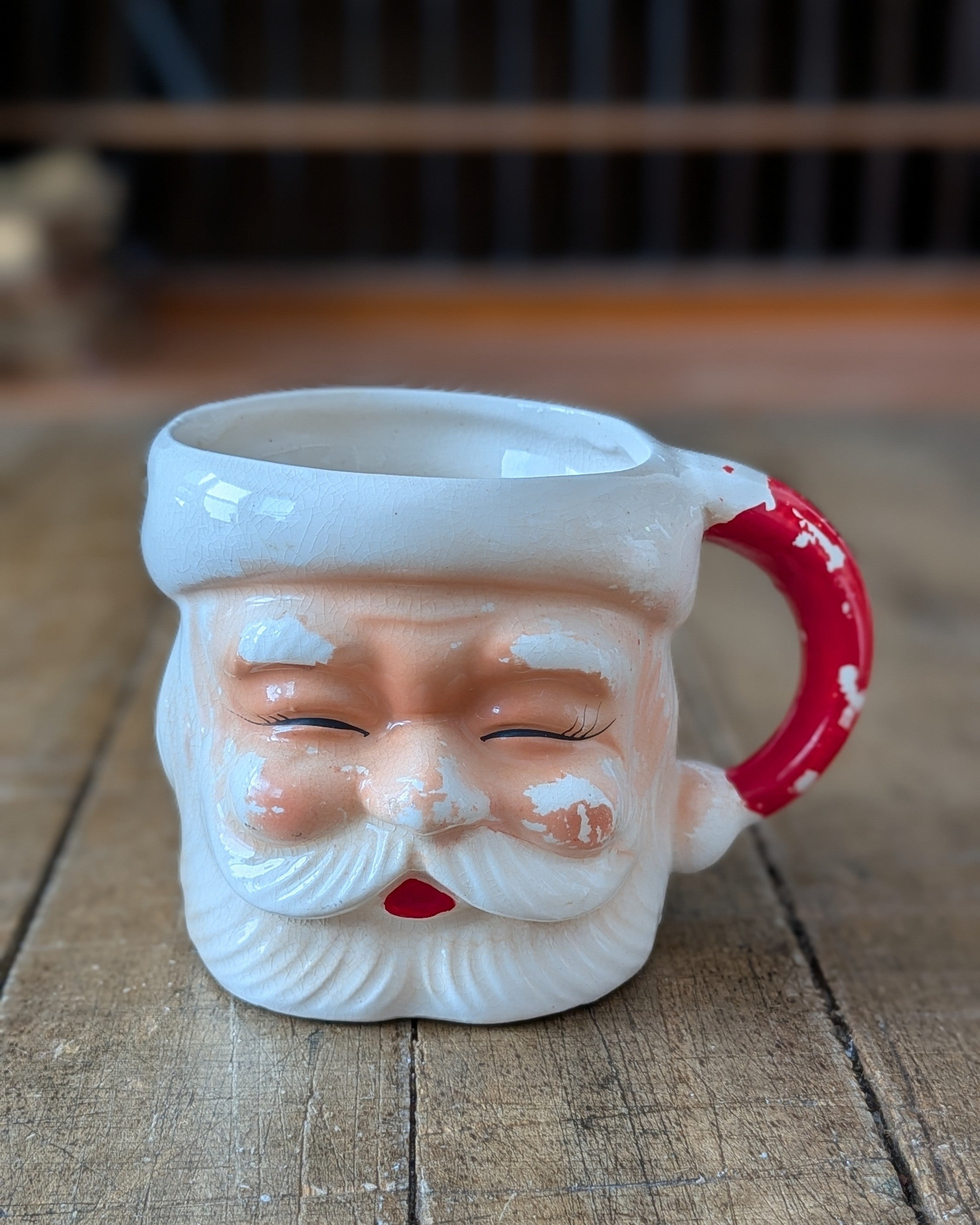 Vintage Santa Mug c1950-1960
