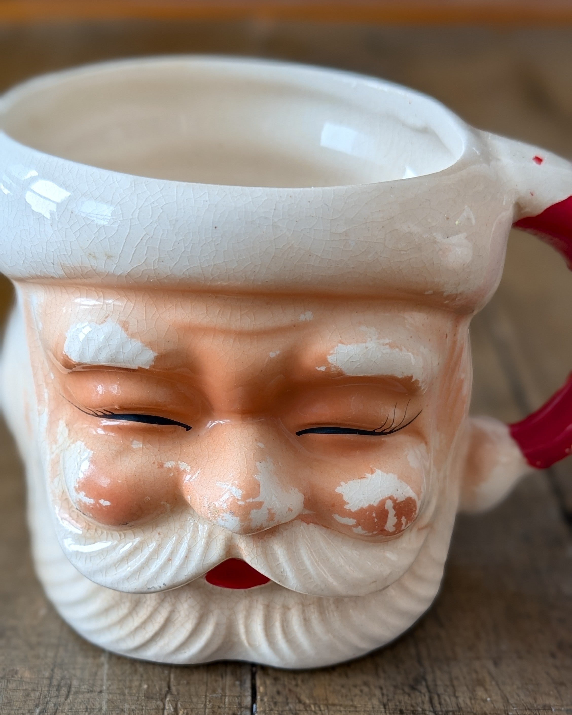 Vintage Santa Mug c1950-1960