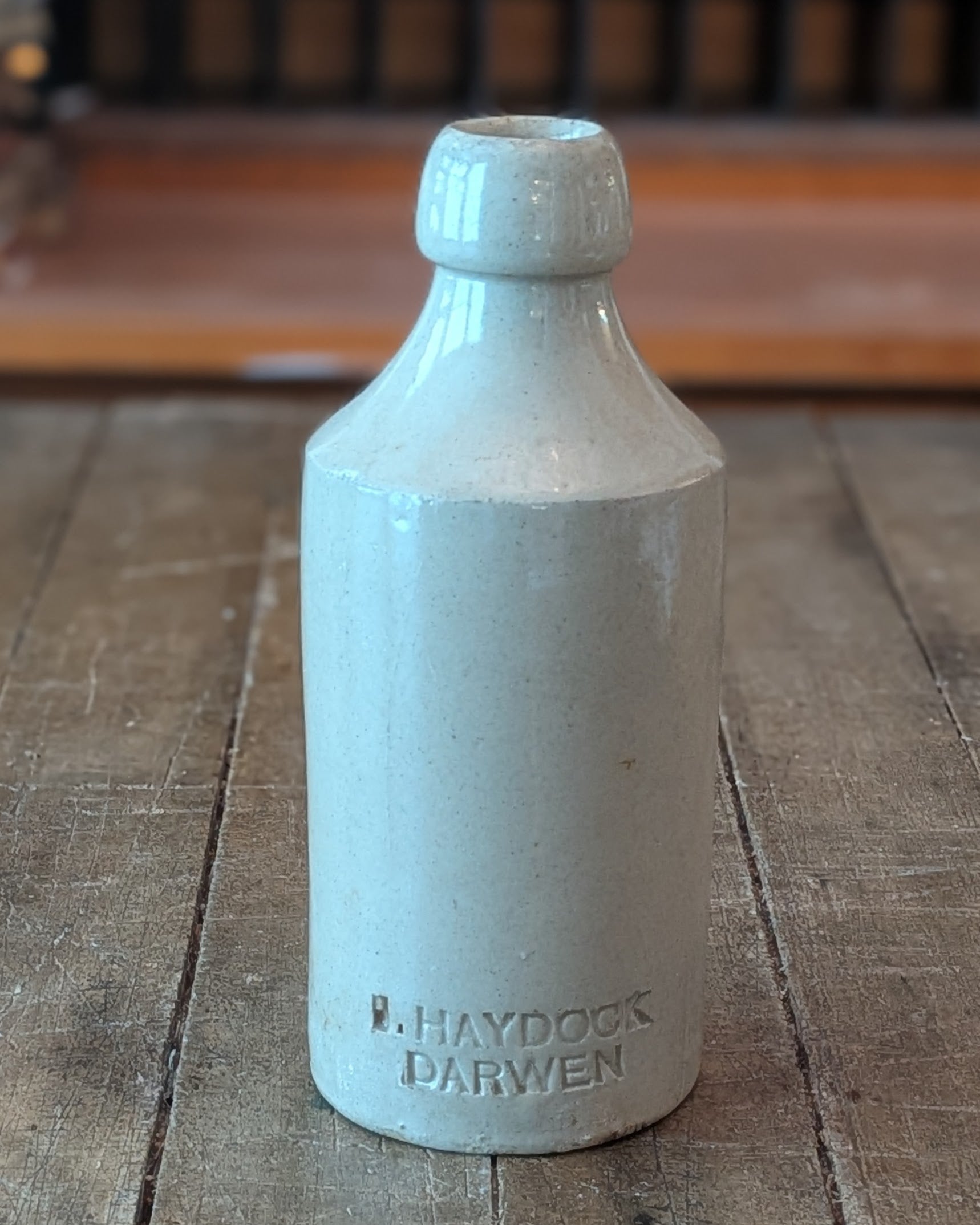 Antique English Stoneware Ginger Beer Bottle