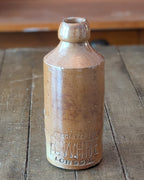 Victorian Salt-Glazed Stoneware Bottle