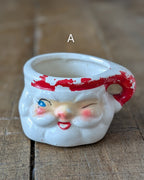 CHOICE Holt-Howard Winking Santa Mini Mug