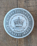 Victorian-Era Crown Perfumery Co. Cherry Toothpaste Lidded Pot