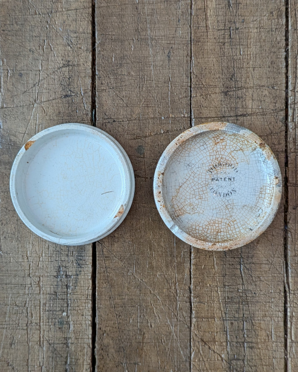 Victorian-Era Crown Perfumery Co. Cherry Toothpaste Lidded Pot