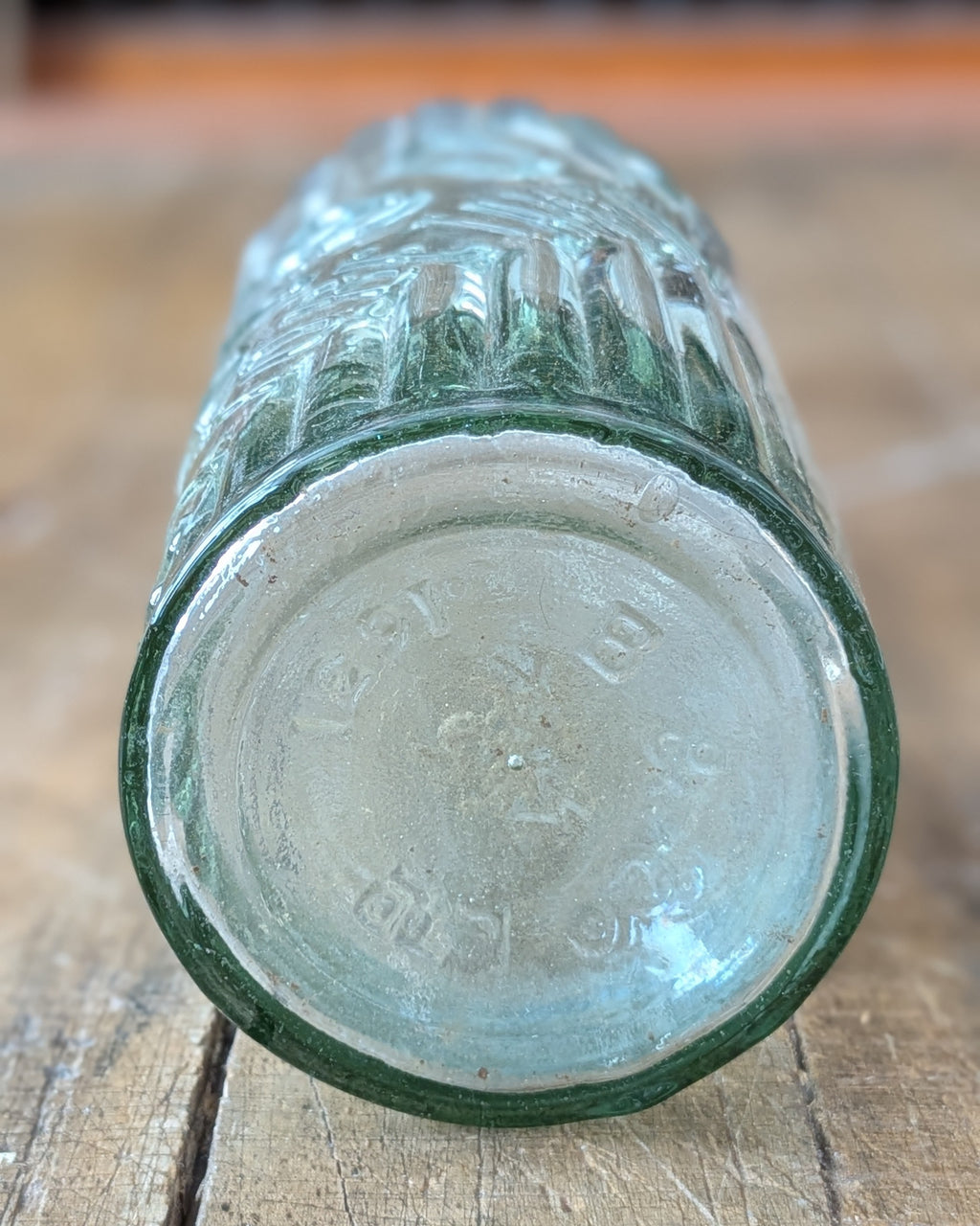 Victorian-Era Antique Glass Poison Bottle