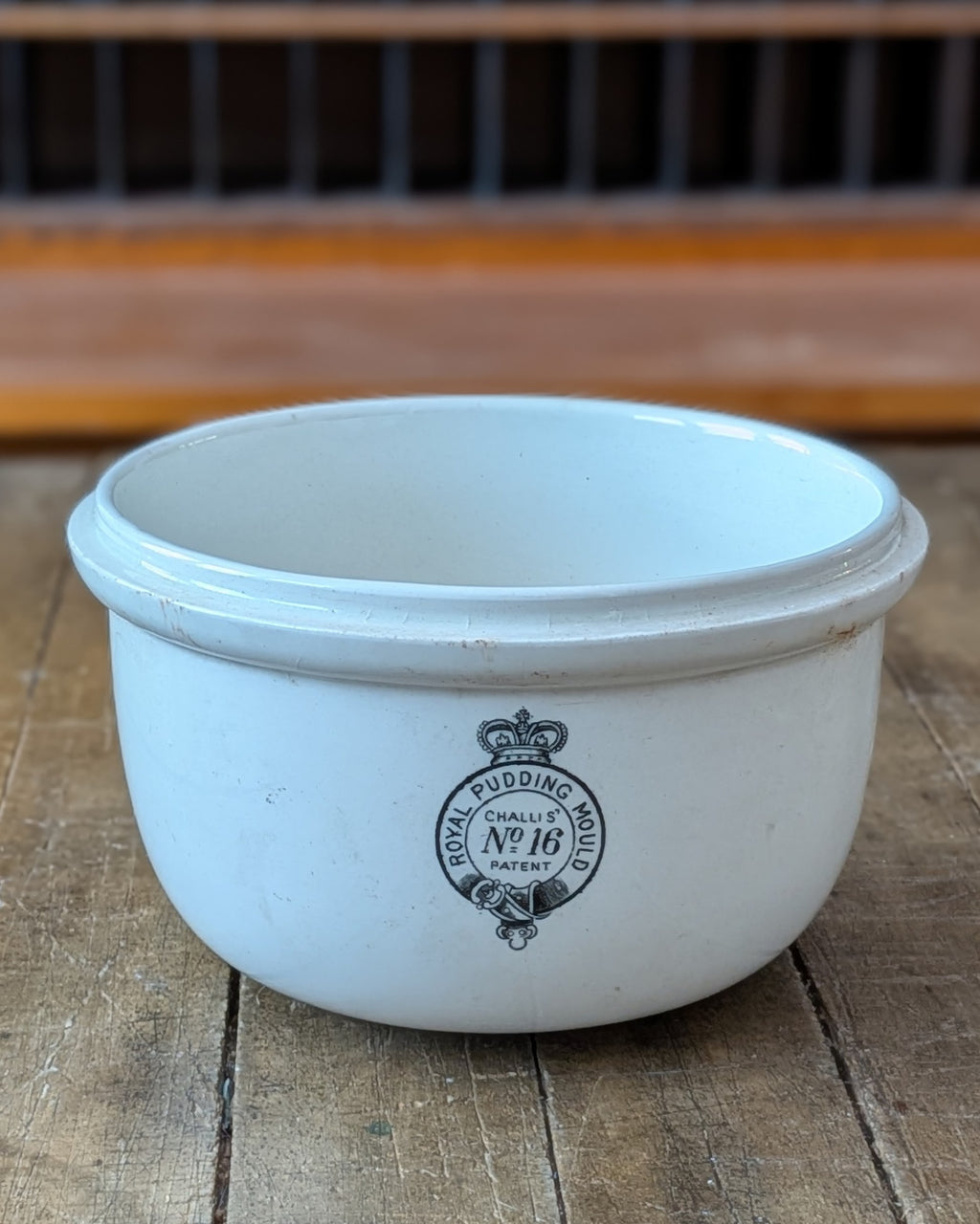 Ironstone The Queen's Royal Pudding Mould