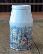 Pratt Ware Cream Pot "Continental Fish Market"