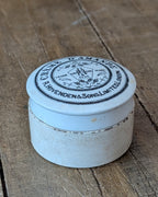 R. Hovenden & Sons Creme D'Amande Lidded Pot