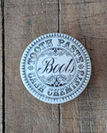 Boots Cash Chemists Tooth Paste Lidded Pot, c1880-1900