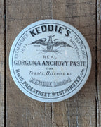 Keddie's Gorgona Anchovy Paste Lidded Advertising Pot