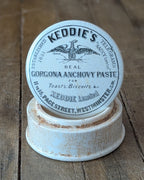 Keddie's Gorgona Anchovy Paste Lidded Advertising Pot