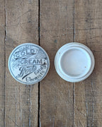 Boots Cash Chemists Cold Cream Lidded Advertising Pot