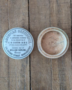 American Dentifrice Ironstone Lidded Toothpaste Pot