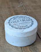 Rowland's Otto of Rose Cold Cream Ironstone Lidded Pot